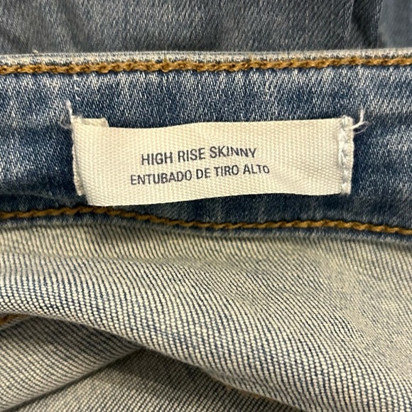 NEW Target Universal Thread High Rise Skinny Jeans Women’s SZ 22 Light Wash - Picture 8 of 11